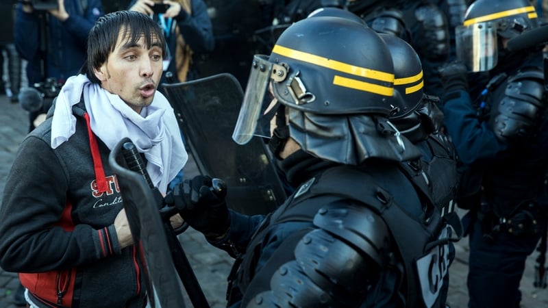 The Paris operation led to a brief standoff