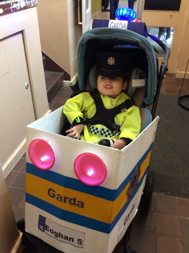 Eoghan Dunne is keeping it scarily topical - he's a work-to-rule garda (Pic: Ronan Dunne)