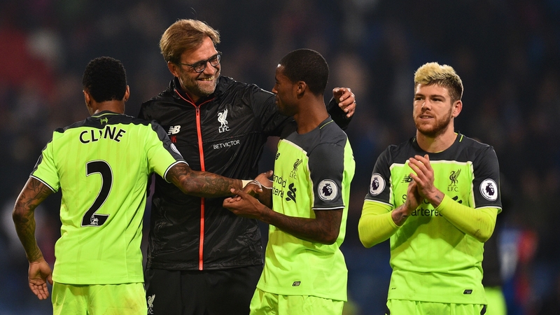 Jurgen Klopp insists there will be no let-up for his Liverpool players