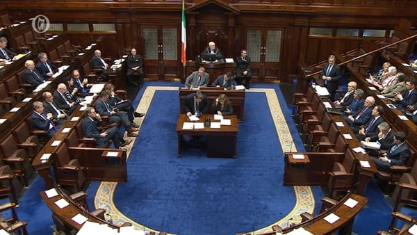 Martin Kenny made the statement to the Dáil on 26 May
