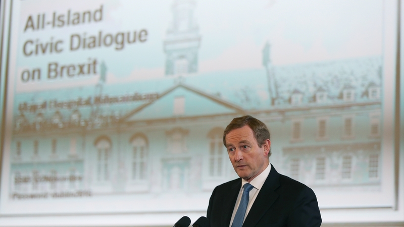 Enda Kenny said he will keep other political parties fully briefed at different stages of the Brexit negotiations