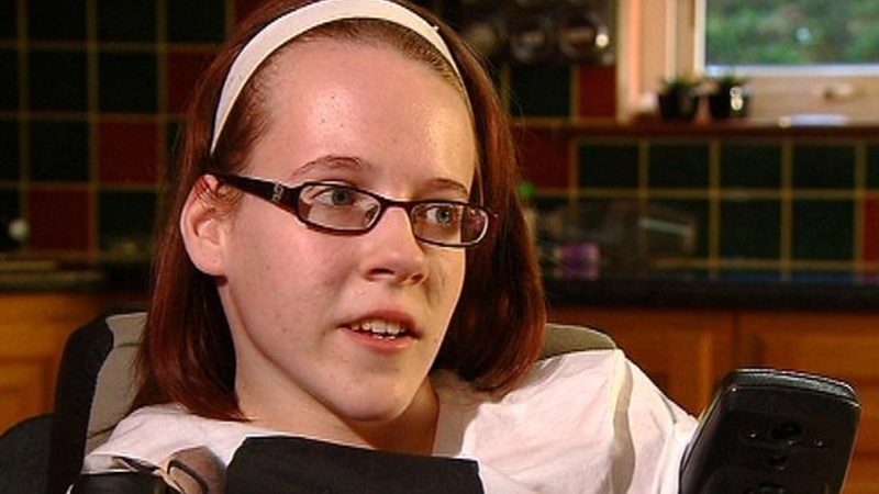 Joanne O'Riordan: "Maybe 50 years ago no one wanted to hear from the limbless person . ."