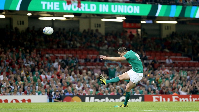 Sexton will take part in tomorrow's training session and is expected to be fit to face Scotland