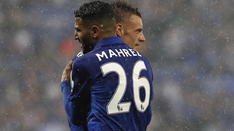 Riyah Mahrez and Jamie Vardy have been shortlisted for the FIFA player award