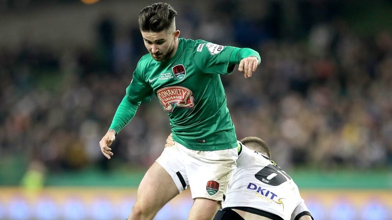 Seán Maguire in action for Cork City
