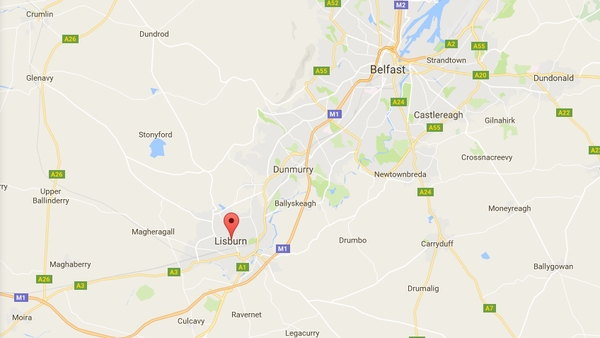 Leaflets criticising Muslims and the "insanity of mass immigration" were left on car windscreens in Lisburn yesterday (Pic: Google Maps)