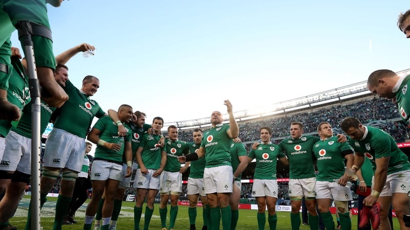 Ireland recently beat the All Blacks for the first time