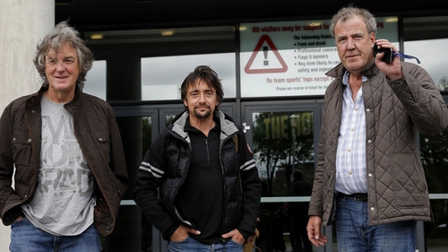Hammond, centre, with May (L) and Clarkson (R) - "I'll never get the chance to work with another bunch like that lot"