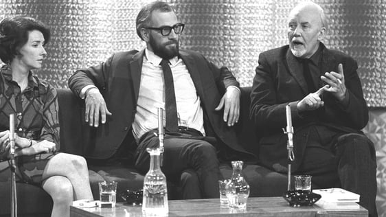 Lelia Doolan, Bob Quinn and Jack Dowling on The Late Late Show (1969)