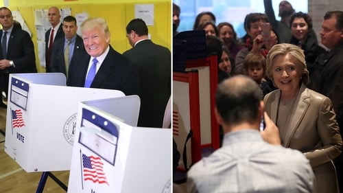 Both main candidates have now cast their votes