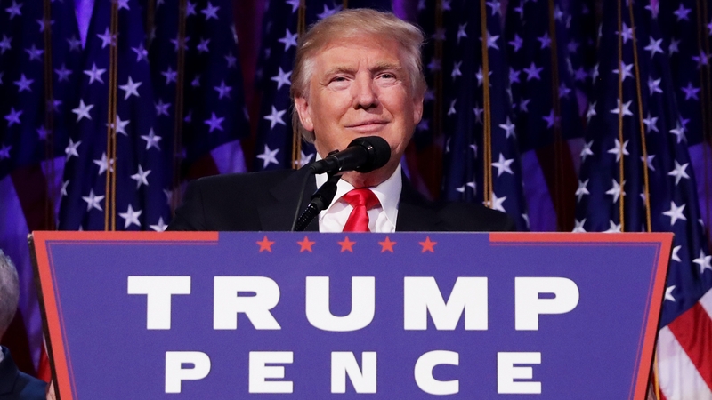 Donald Trump has been named the 45th President of the United States