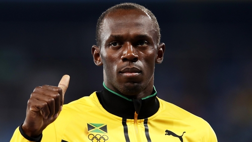 Usain Bolt has ambitions to be a professional footballer