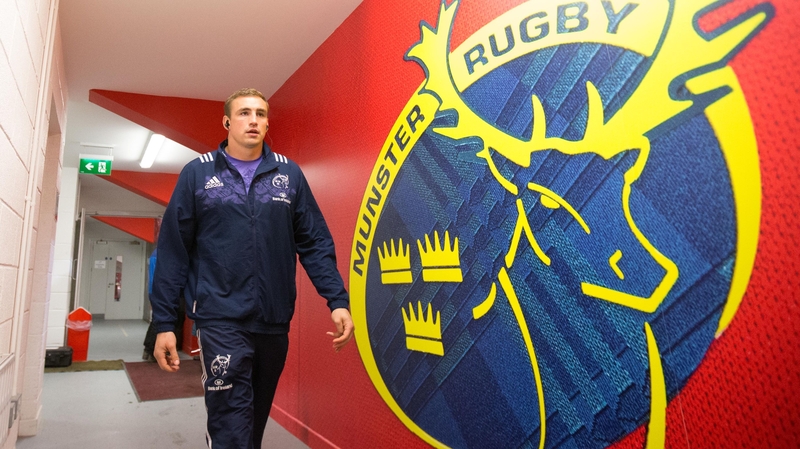 Tommy O'Donnell starts for Munster against Racing 92