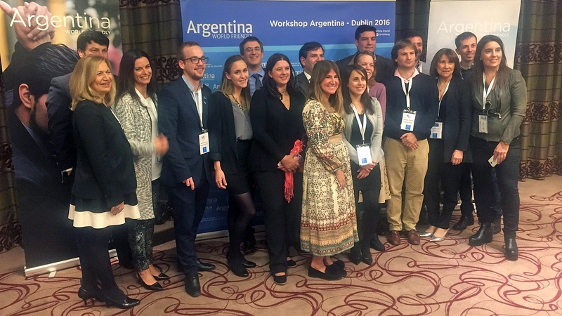 The Argentina Tourism Board visited Dublin this week to promote growth of travel between Ireland and the South American nation in 2017.