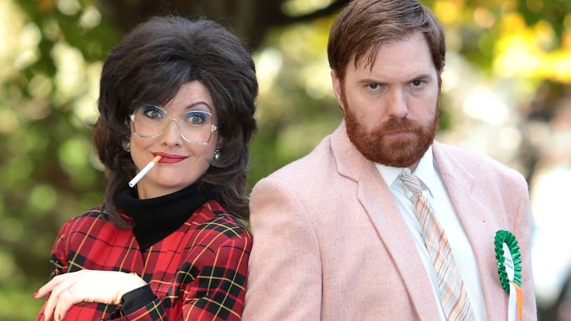 Our favourite unhappily married 80s couple are back on our screens tonight with Ryan Tubridy and Katie Hopkins on The Late Late Show. We caught up with the two to hear about their brand new series starting Monday at 9pm on RTÉ 2.