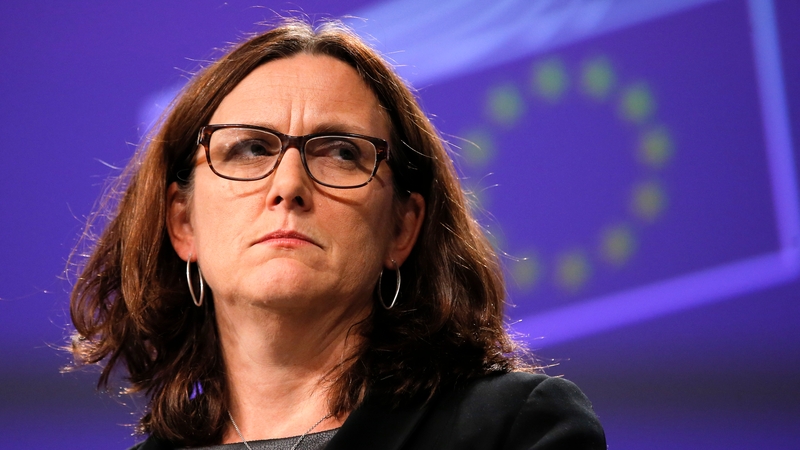 Cecilia Malmstroem said 'TTIP will probably be in the freezer for quite some time'