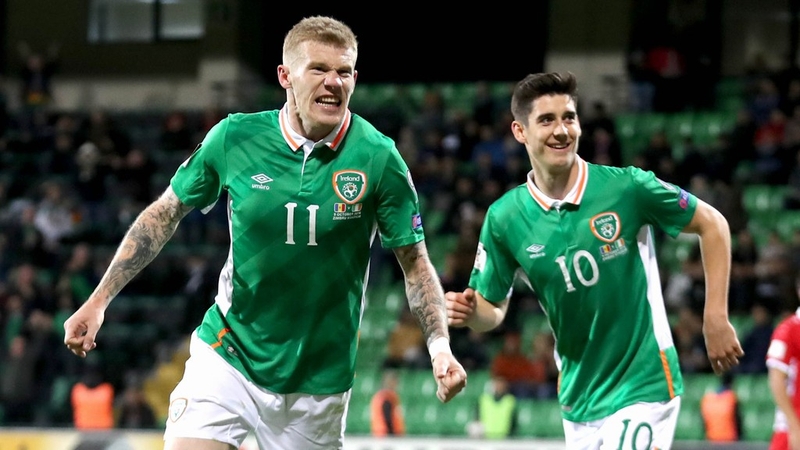 James McClean had been struggling with a back injury