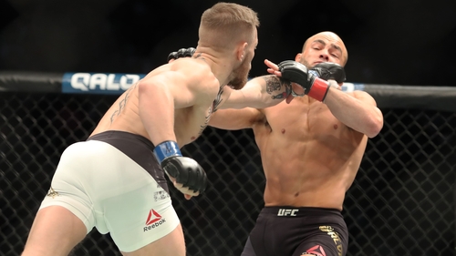 McGregor defeated Alvarez in the second round of their title fight in New York
