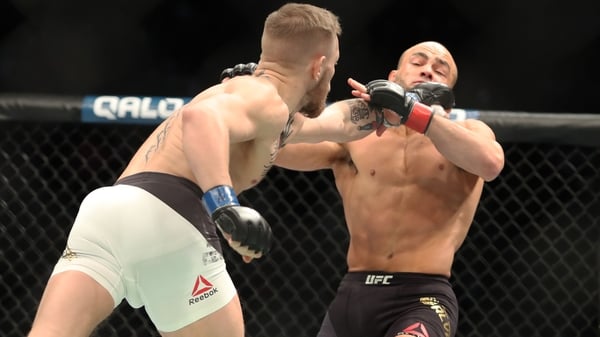 McGregor defeated Alvarez in the second round of their title fight in New York
