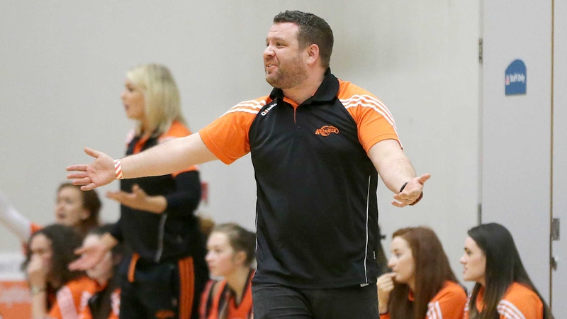 Killester coach Karl Kilbride