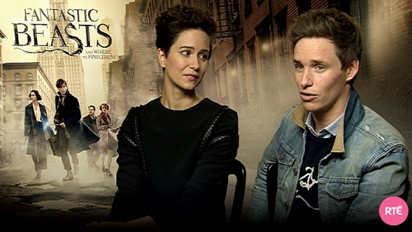 Fantastic Beasts: Eddie Redmayne & Katherine Waterston
