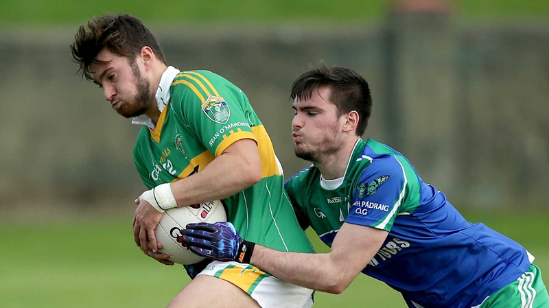 Ben McLaughlin (L) helped Sean O'Mahony's to victory