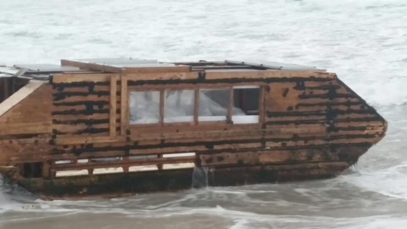 It is believed the vessel was launched from Newfoundland in Canada