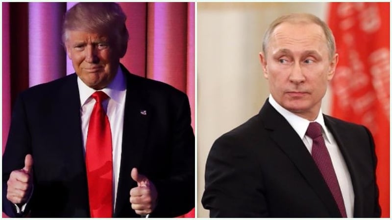 Donald Trump was wished success in carrying out his campaign promises by Vladimir Putin