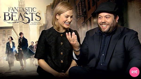 Alison Sudol & Dan Fogler talk Fantastic Beasts