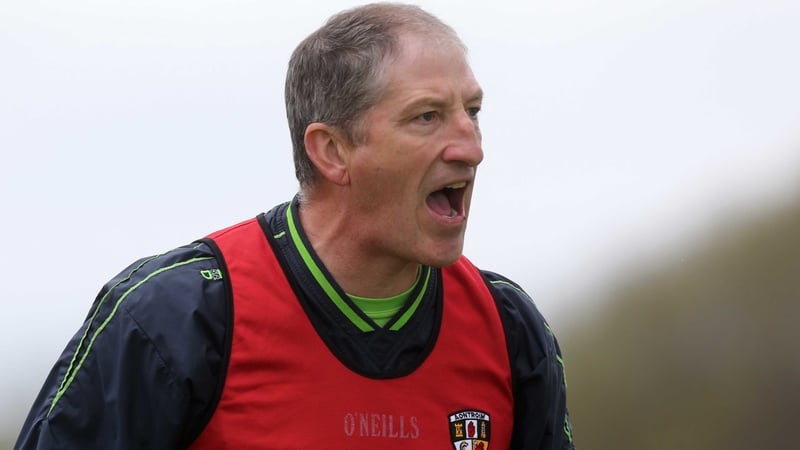 Kevin Ryan during his time as Antrim boss