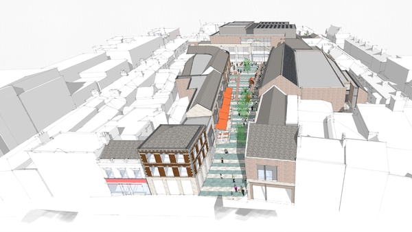 The 2.4-acre site on the main street in the town (previously known as the Florentine Centre) has been the subject of a number of retail-led development proposals since 1996