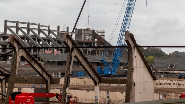 Work at Páirc Uí Chaoimh continues