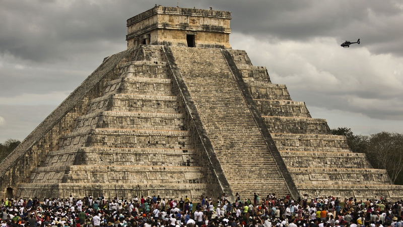 The discovery suggests that the Kukulkan pyramid was built in three phases