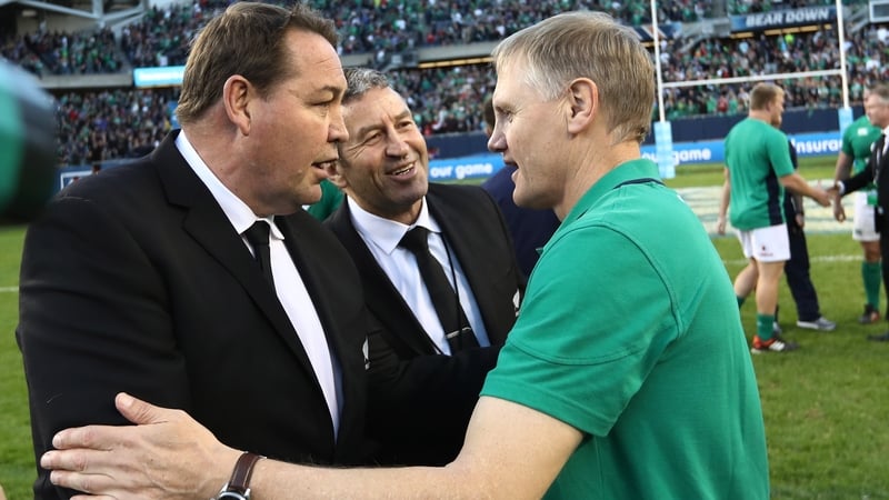 Steve Hansen insists Joe Schmidt's men are favourites for Saturday's clash