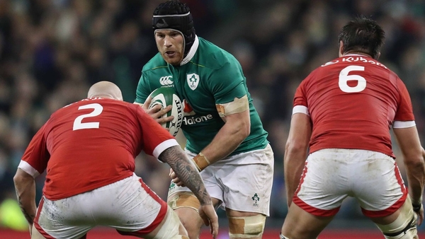Sean O'Brien is the only change to the Ireland side that beat New Zealand two weeks ago