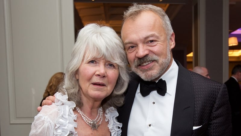 Lifetime Achievement Award winner Jilly Cooper and Popular Fiction Book of the Year winner Graham Norton