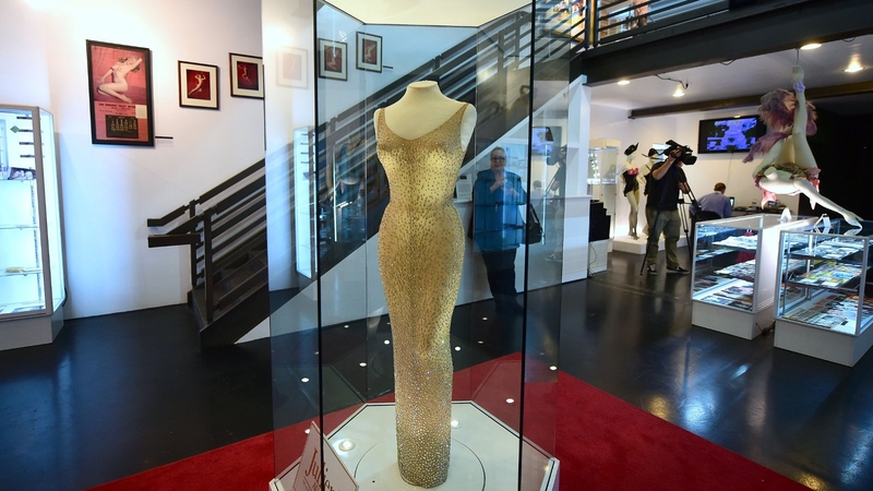 Marilyn Monroe's iconic dress sold for (€4.5m) at an auction in Los Angeles