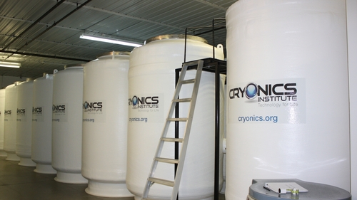 A handout provided by the Cryonics Institute which reportedly handled the teenager's remains