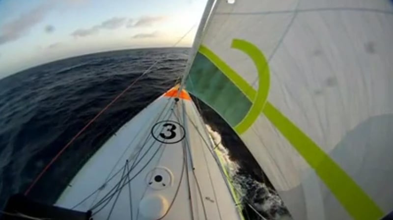 O'Coineen crossed the equator at the weekend