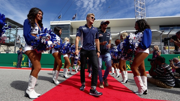 Marcus Ericsson ahead of the United States Grand Prix