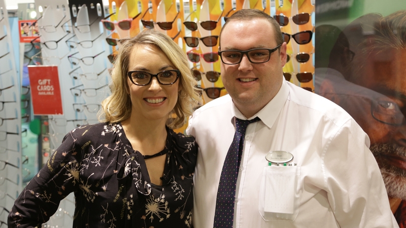 Kathryn Thomas and OT leader Seán Daly