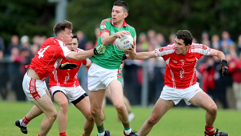 Mannion in action during the Roscommon SFC final