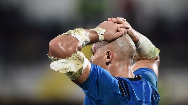Sergio Parisse is banned for the Tonga game