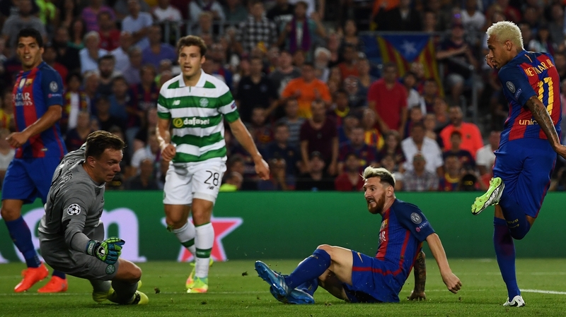 Messi scored a hat-trick when the sides last met