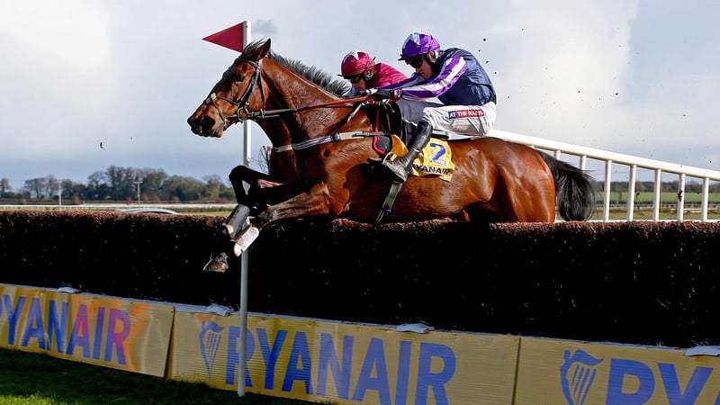 Kylemore Lough winning the Gold Cup Novice Steeplechase at Fairyhouse