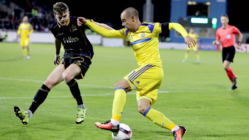 Sean Gannon in action earlier in the competition