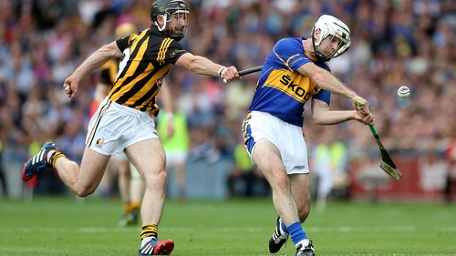 Gearoid Ryan (R) pictured in the 2014 All-Ireland final replay