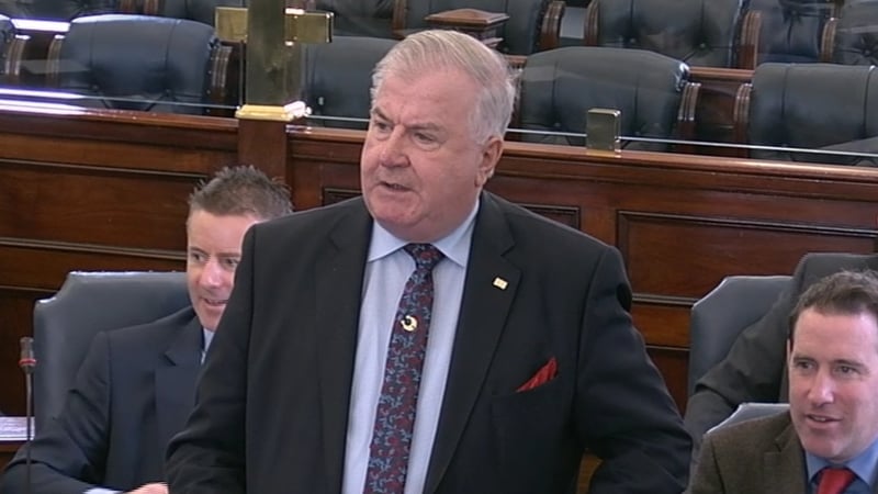 Terry Leyden was a senator for 18 years, retiring in 2020 (file pic)
