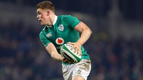 Ringrose will make just his third international appearance when Ireland face Australia