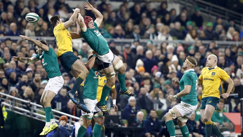 Van der Flier competes for possession